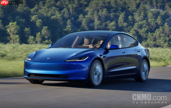 特斯拉Model 3新车型降价1万元!距发布不到一个月