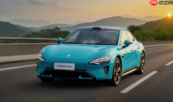 2025年1-7月新能源轿车销量排名 小米SU7暂列第五