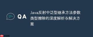 Java反射中泛型继承方法参数类型擦除的深度解析与解决方案
