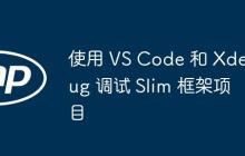 使用 VS Code 和 Xdebug 调试 Slim 框架项目