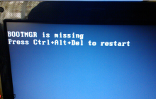 重装Win7系统BOOTNGR is missing如何修复？