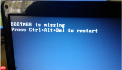 重装Win7系统BOOTNGR is missing如何修复？