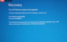 win10开机蓝屏怎么办？win10开机蓝屏0xc000000d的解决方法