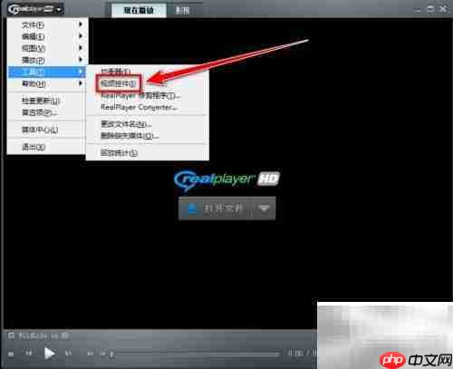 RealPlayer视频清晰度设置方法