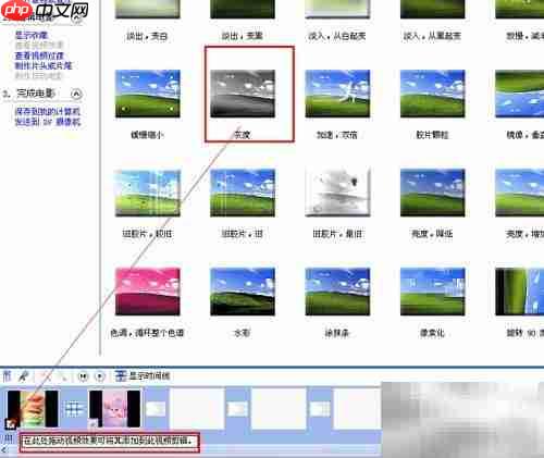 用Movie Maker制作动感影集