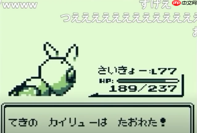 高玩坚持10年自虐玩法 大针蜂一只通关《宝可梦》