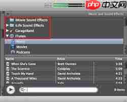 imovie如何添加音频文件
