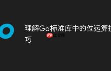 理解Go标准库中的位运算技巧