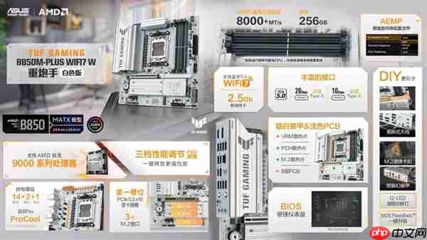 开学特惠+分期免息 华硕B850/X870主板迎开学焕新季
