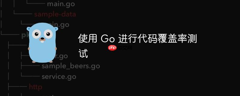 使用 go 进行代码覆盖率测试