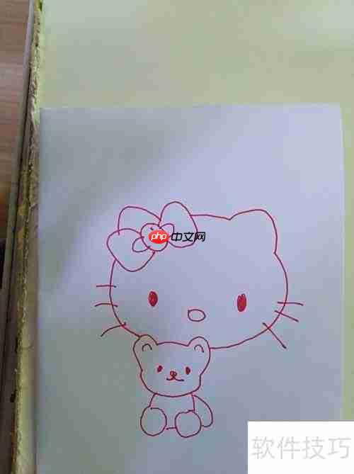 简笔画Hello Kitty教程