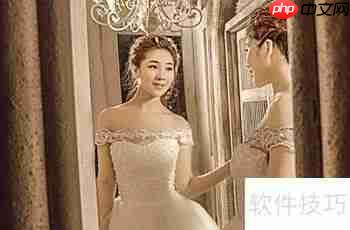 Topaz抠婚纱教程