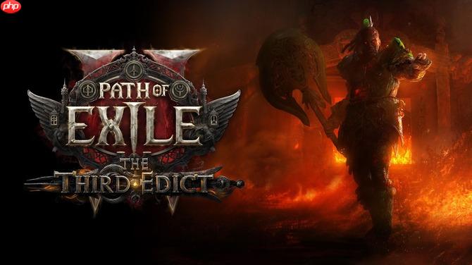 《流放之路2》新更新The Third Edict情报 8月29日上线