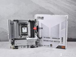 布局优化升级 WIFI7 华硕 B850 重炮手白色版主板评测