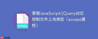 掌握JavaScript/jQuery动态控制文件上传类型（accept属性）