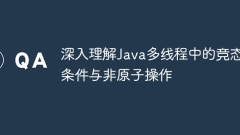 Deeply understand race conditions and non-atomic operations in Java multithreading