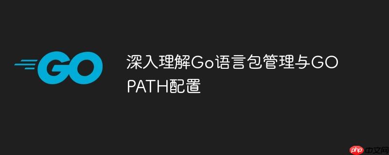 深入理解Go语言包管理与GOPATH配置