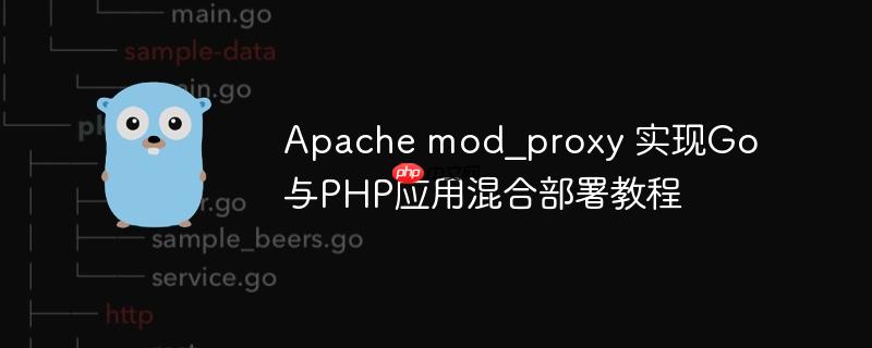 Apache mod_proxy 实现Go与PHP应用混合部署教程