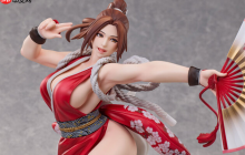 《饿狼传说》不知火舞全新高端雕像 传统清凉装性感无双