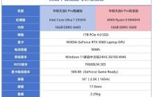 一文看明白酷睿Ultra 7 255HX和锐龙9 8940HX差异