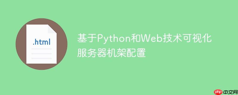 基于Python和Web技术可视化服务器机架配置