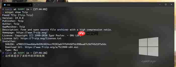 Windows 软件包管理器 WinGet 安装及使用教程