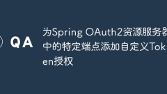 Add custom token authorization for specific endpoints in Spring OAuth2 resource server