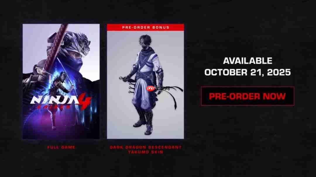 帅的不行 《忍者龙剑传4》官方故事预告片放出！