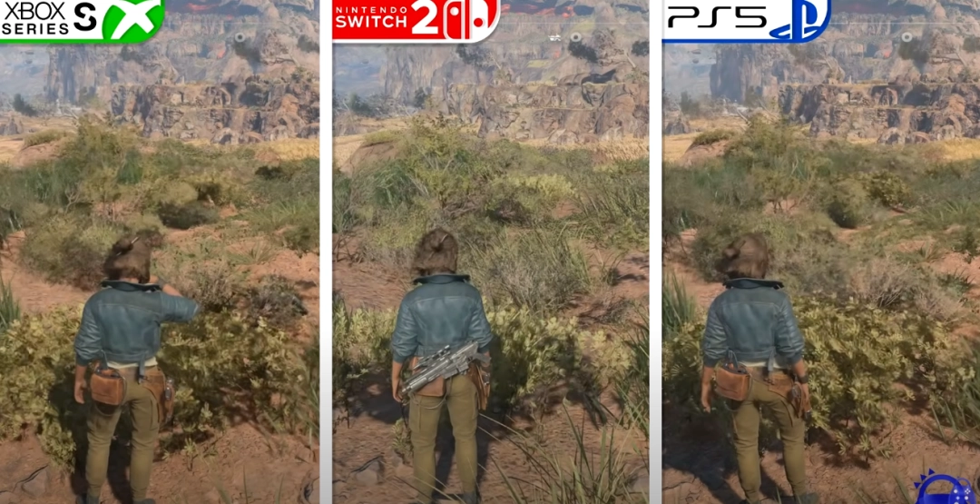 《星球大战:亡命之徒》Switch2版对比分析 帧数稳30帧!