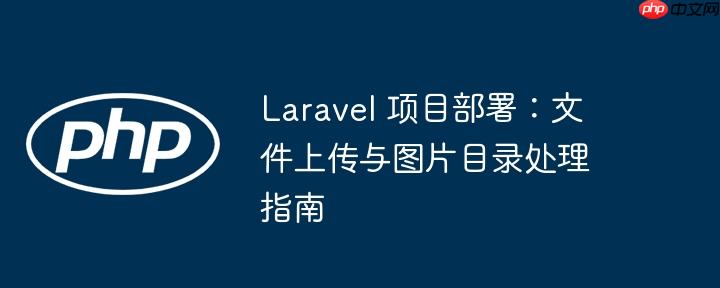 laravel 项目部署:文件上传与图片目录处理指南