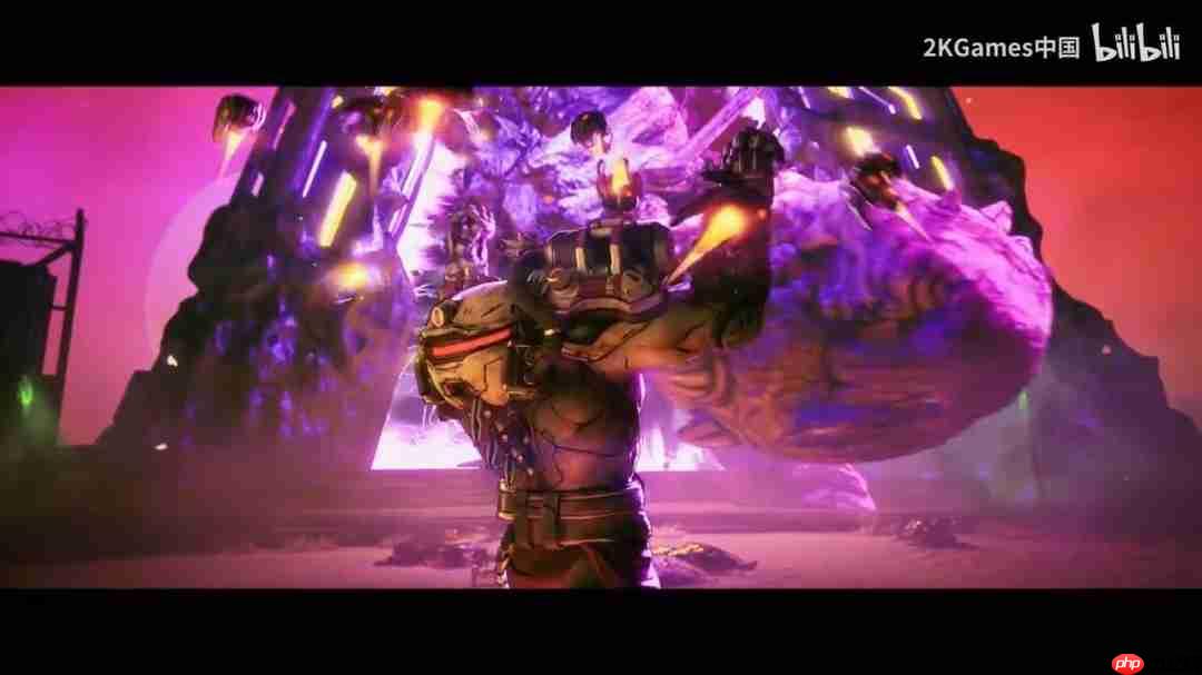 《无主之地4》亚蒙故事中配预告 猛男把人脑捏成钻石