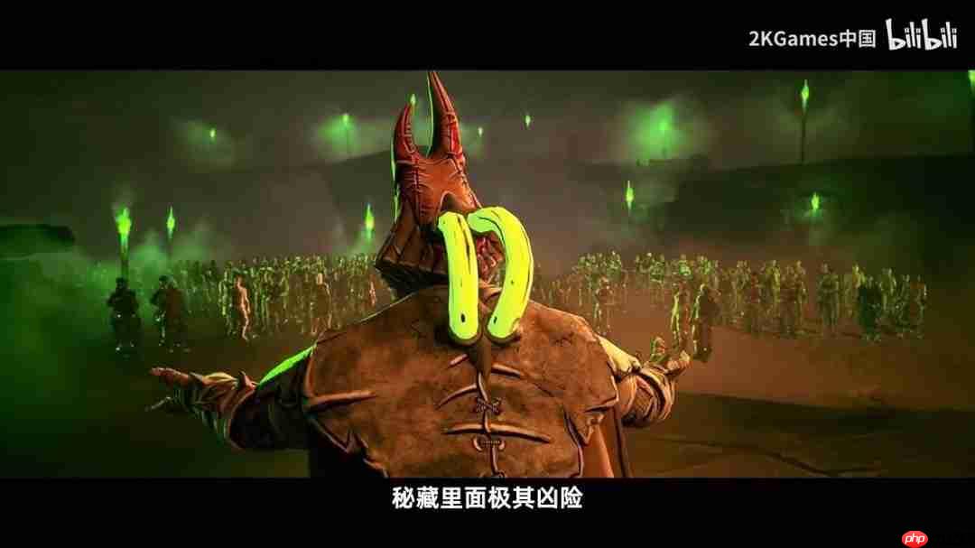 《无主之地4》亚蒙故事中配预告 猛男把人脑捏成钻石