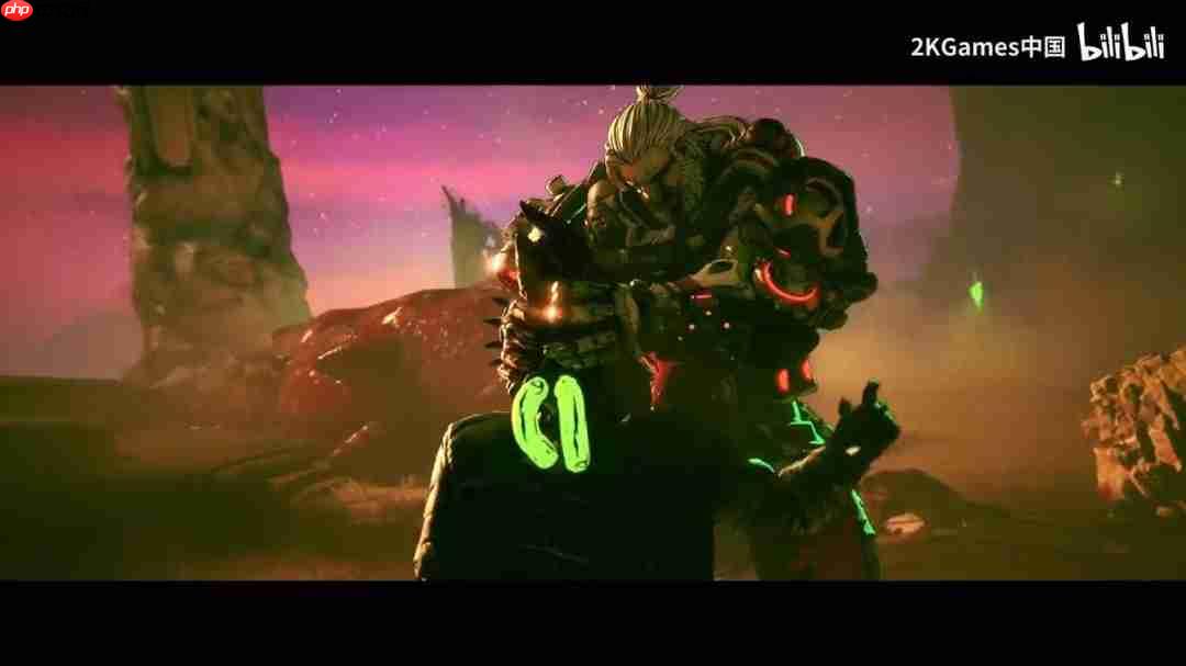 《无主之地4》亚蒙故事中配预告 猛男把人脑捏成钻石