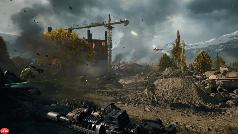 今晚吃鸡！《战地6》大逃杀模式实机演示视频泄露！