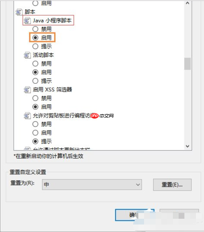 ie浏览器启用javascript的方法
