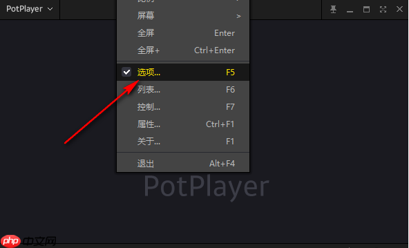 PotPlayer怎么显示播放时间和剩余时间