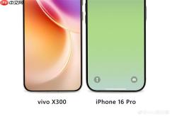 vivo X300正面照公布：蓝厂史上最窄四等边