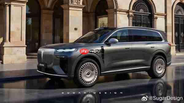 岚图泰山渲染图曝光:沿袭家族设计 配金属直瀑格栅