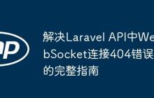 解决Laravel API中WebSocket连接404错误的完整指南