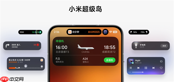 小米澎湃OS 3首批机型开启第二波推送!