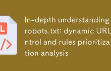 深入理解robots.txt:动态URL控制与规则优先级解析