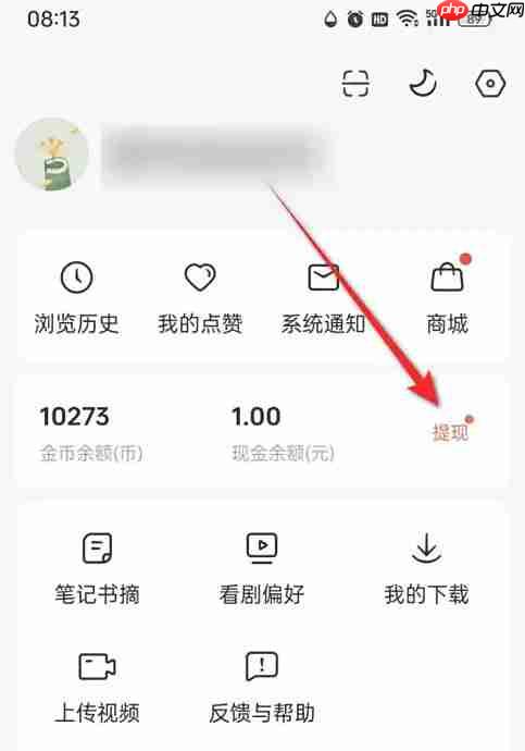 红果免费短剧怎么提现？-红果免费短剧提现的方法