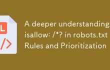 深入理解 robots.txt 中的 Disallow: /*? 规则与优先级