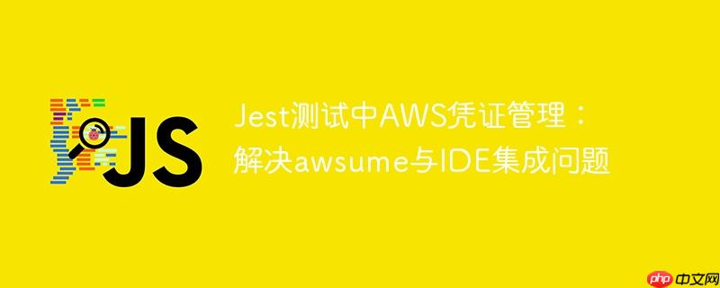 Jest测试中AWS凭证管理:解决awsume与IDE集成问题