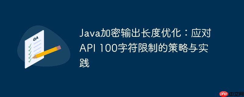 Java加密输出长度优化：应对API 100字符限制的策略与实践
