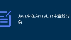 Cari Objek di ArrayList di Java