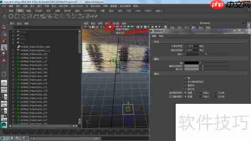 Maya栅格线显示与隐藏步骤