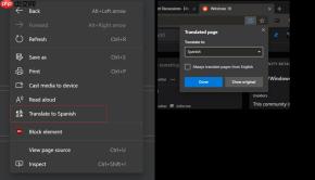 Microsoft Edge测试在线翻译功能，不需要谷歌翻译服务