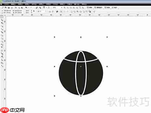 CDR绘制矢量网址图标教程