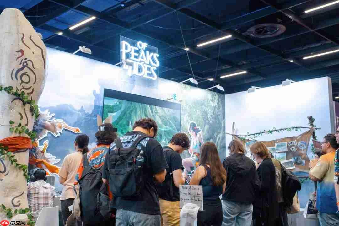 国产生存游戏《山外山》科隆首秀 海外玩家反响热烈